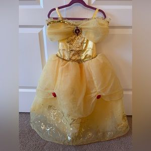 Girls Disney Belle Dress (5/6)